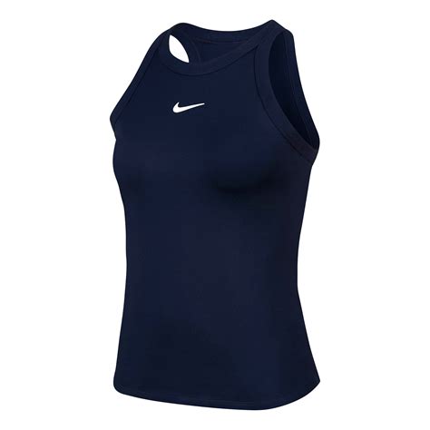 nike court dry tank-top damen - weiß dunkelblau|Nike Court Women's Dri.